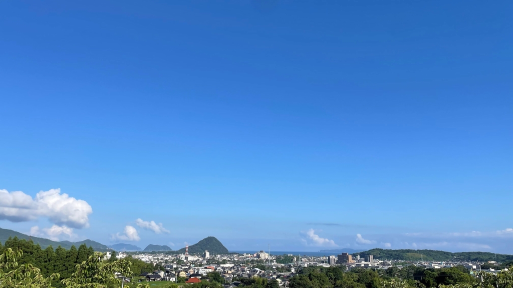 This morning’s Hagi is blessed with clear skies that make your heart feel open!