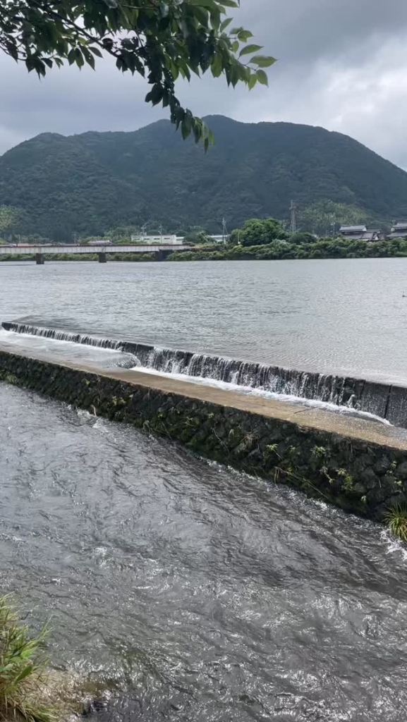 The Abu River has high water levels due to consecutive rainy days